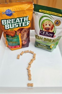 Two Dog Breath Freshener Biscuits
