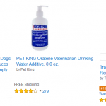 dog water additives